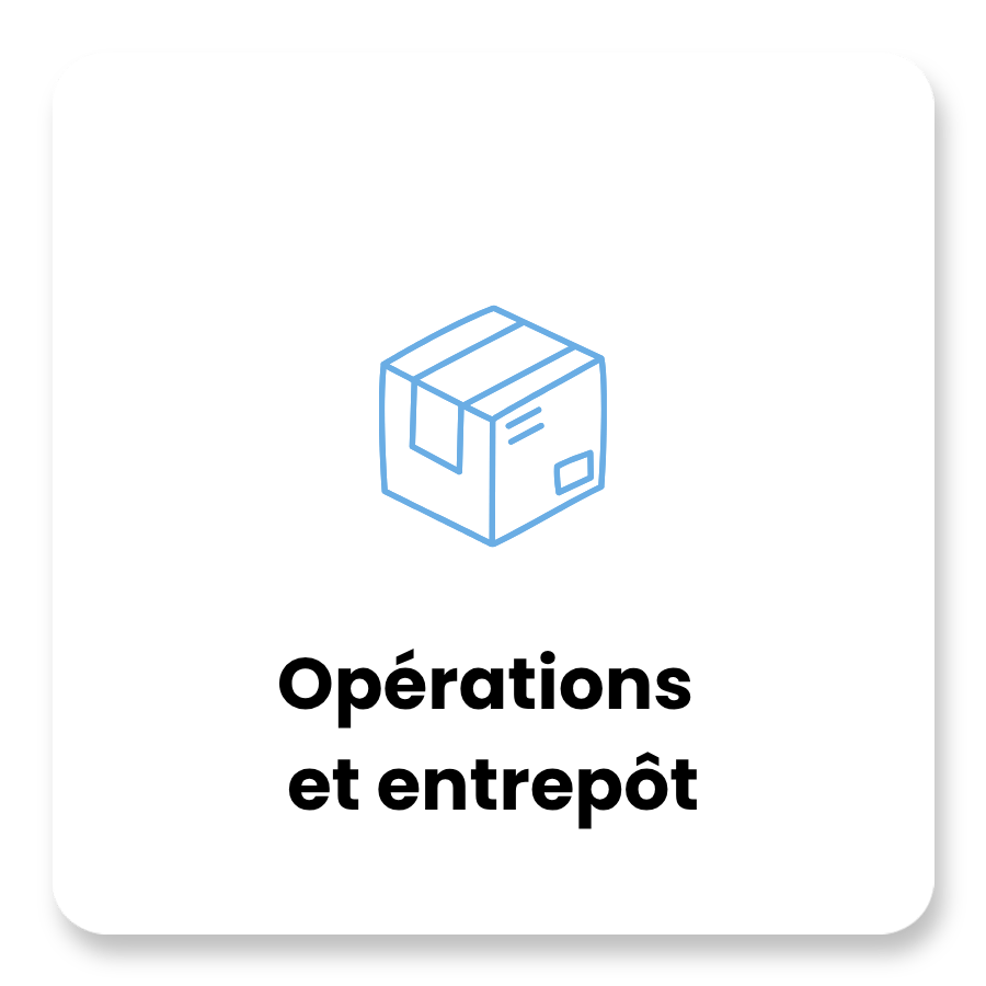 Opérations et entrepôt